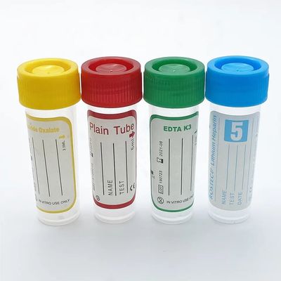 品質  Non Vacuum Blood Tube Sterile Disposable Pediatric Micro Edta Blood Sample Capillary Serum Collection 工場