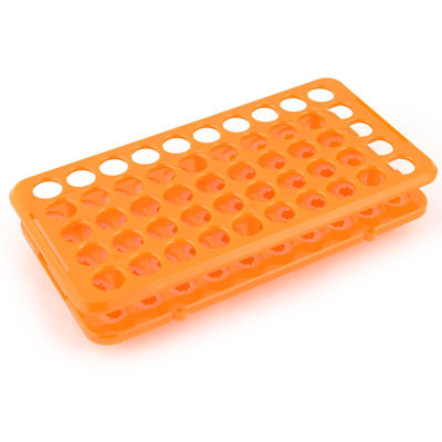 品質  50 Well Plastic Multifunction Test Tube Holder Rack With Silicone 工場