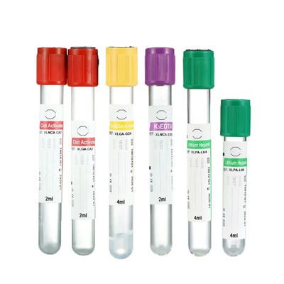 Pro-Coagulation Tube Type PET Or Glass Material Sterilized Vacuum Blood Collection Tube