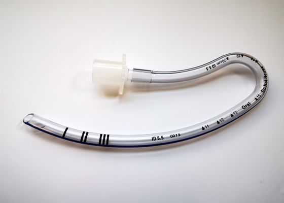 PVC Endotracheal Tube Through Nose 5.5mm Oral Endotracheal Intubation
