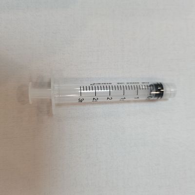 ルアーロック 注射器 コンセントリック ステリライズド EO 3 部 3ml 注射用