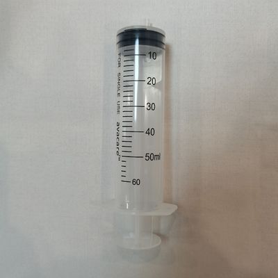 3 パーツ 使い捨て ステリル 注射器 透明 針なし エキセントリック