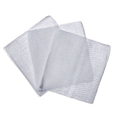 メディカル用100%綿 結末性または不結末性 2′ ′ /3′ ′ /4′ ′ - 8/12/16ply ガウズスワブ 白い包帯