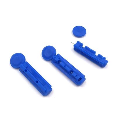 使い捨て可能なねじれの指の血尖頭アーチのためのブドウ糖 テスト砂糖テスト針を取る生殖不能の安全血尖頭アーチ