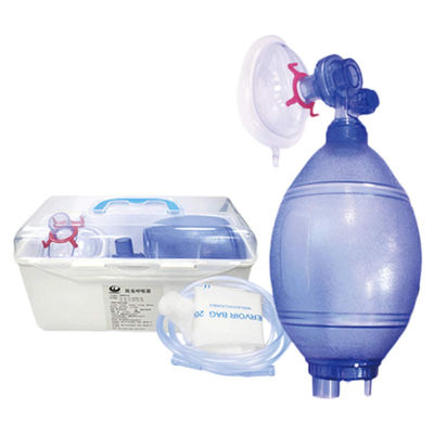 医学の使い捨て可能なポリ塩化ビニールの手動ResuscitatorのAmbu袋のHandholdの人工的な緊急の手動Resuscitator