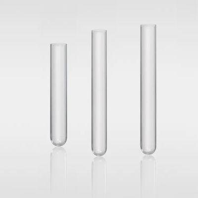 OEMの実験室帽子とのまたは帽子のない使い捨て可能なプラスチックPS材料の試験管3.5ml 5ml