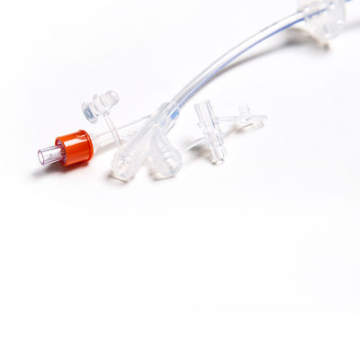 病院のための単一の使用Fr12-Fr24滑らかで柔らかい医学等級のシリコーンのGastrostomyの管のキット