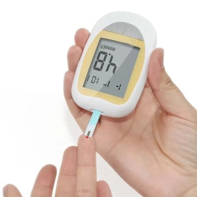 Medical Measuring Blood Sugar Glucometer With 50 Diabetic IVD Test Strip