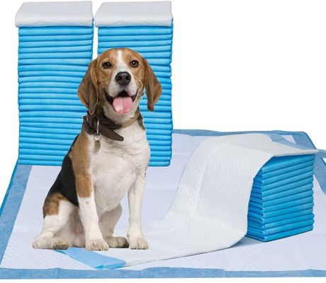 45*50cmの犬のパッディングのための使い捨て可能なペット尿の小便を訓練する防水子犬のおむつ